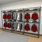 Closet Araras, Guarda Roupas Aberto Industrial Com 35 Peças P