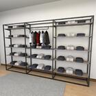 Closet Araras, Guarda Roupas Aberto Industrial Com 37 Peças P