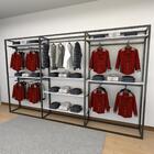 Closet Araras, Guarda Roupas Aberto Industrial Com 37 Peças P