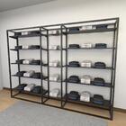 Closet Araras, Guarda Roupas Aberto Industrial Com 38 Peças P