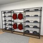 Closet Araras, Guarda Roupas Aberto Industrial Com 39 Peças P