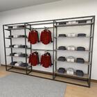 Closet Araras, Guarda Roupas Aberto Industrial Com 39 Peças P