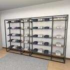 Closet Araras, Guarda Roupas Aberto Industrial Com 44 Peças P