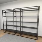 Closet Araras, Guarda Roupas Aberto Industrial Com 48 Peças P