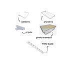 Closet Armário Aramado Modulado Gaveta Prateleira 2,20m Br