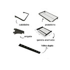 Closet Armário Aramado Modulado Gaveta Prateleira 2,80m Pt