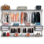 Closet Armário Aramado Modulado Gaveta Prateleira 3,10m Br