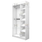 Closet, Armário, Cabideiro Duplo E Sapateira M67.2020.b