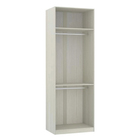 Closet Cabideiro Legno Crema 236x80,4x54,5cm Prime Luciane