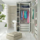Closet Cabideiro Legno Crema 236x80,4x54,5cm Prime Luciane