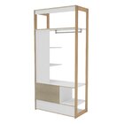 Closet Cali 2 Gavetas Branco/aveiro