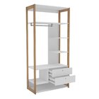 Closet Cali 2 Gavetas Branco/aveiro