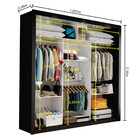 Closet Casal Clarice Sem Gavetas