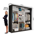 Closet Casal Clarice Sem Gavetas