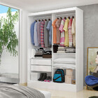 Closet Casal Dubai 2 Gavetas Carioca Móveis