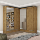 Closet Casal Duplo Belém 4 Portas Plus 4 Gavetas Carioca Móve