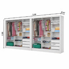 Closet Casal Duplo Dubai 6 Portas 6 Gavetas