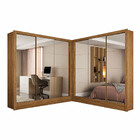 Closet Casal Duplo Dubai 6 Portas Premium 6 Gavetas