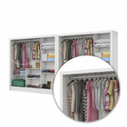 Closet Casal Duplo Fortaleza 6 Portas Premium 12 Prateleiras