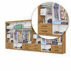 Closet Casal Duplo Lu 12 Portas 8 Gavetas