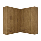 Closet Casal Duplo Lu 8 Portas 4 Gavetas