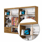 Closet Casal Duplo Lu 8 Portas 4 Gavetas