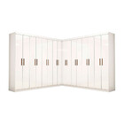 Closet Casal Duplo Rubi Premium 16 Portas 8 Gavetas Carioca M