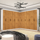 Closet Casal Duplo Rubi Premium 16 Portas 8 Gavetas Carioca M