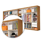 Closet Casal Duplo Rubi Premium 16 Portas Plus 8 Gavetas Cari