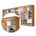 Closet Casal Duplo Rubi Premium 16 Portas Plus 8 Gavetas Cari