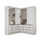 Closet Casal Duplo Sevilha 4 Portas Plus 12 Gavetas Carioca M