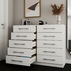 Closet Casal Ele E Ela 8 Prateleiras E Cômoda 10 Gavetas Bran