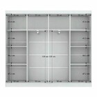 Closet Casal Em L Ele E Ela 4 Metros 16 Prateleiras 4 Cabidei