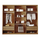 Closet Casal Encanto 4 Gavetas 5 Prateleiras Mdf Rufato