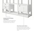 Closet Casal Modulado Com 3 Cabideiros 1 Porta 2 Gavetas Bran