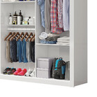 Closet Casal Premium Clarice 8 Prateleiras Carioca Móveis