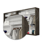 Closet Casal Premium Clarice 8 Prateleiras Carioca Moveis