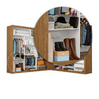 Closet Casal Premium Clarice Com 4 Gavetas Carioca Moveis