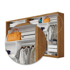 Closet Casal Premium Clarice Com 8 Gavetas Carioca Moveis