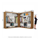 Closet Casal Premium Clarice Com 8 Gavetas Carioca Moveis