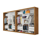 Closet Casal Premium Clarice Com 8 Gavetas Carioca Moveis