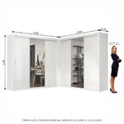 Closet Casal Premium Clarice Plus 06 Portas 8 Gavetas