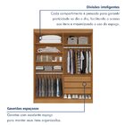 Closet Casal Sem Portas 3 Gavetas Caribe Cinamomo