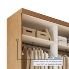 Closet Casal Sem Portas 4 Gavetas Júlia Duo Carvalho