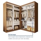 Closet Casal Sem Portas 4 Gavetas Júlia Duo Carvalho