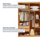 Closet Casal Sem Portas 4 Gavetas Miami Cinamomo