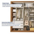 Closet Casal Sem Portas 6 Gavetas Itália Yescasa Carvalho