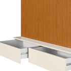 Closet Com Painel Barbara Cinamomo Off White