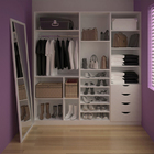 Closet Completo Branco 222cm Toulon Spaceo