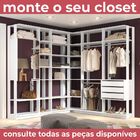 Closet Componível Completo 6 Peças 3 91m 9002 Clothes Be Mobi
